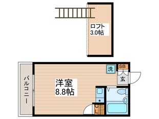 プラザ２３の物件間取画像